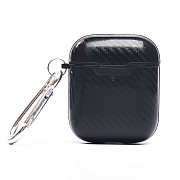 Чехол - PCP06 для кейса "Apple AirPods/AirPods 2" (black)
