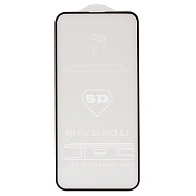 Защитное стекло Full Screen - 3D Flat для "Apple iPhone 13/iPhone 13 Pro" (black) (тех.уп.) (black)