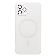 Чехол-накладка - SM020 Matte SafeMag для "Apple iPhone 12 Pro" (white)