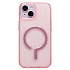 Чехол-накладка - SM050 SafeMag для "Apple iPhone 15" (pink)
