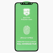 Защитное стекло Full Screen RORI 2,5D Ceramics для "Apple iPhone X/iPhone XS/iPhone 11 Pro" матовая (black)