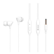 Проводные наушники с микрофоном внутриканальные Celebrat G7 Jack 3,5  (white)