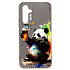 Чехол-накладка - SC335 для "Samsung Galaxy A54"  (панда) (grey) (227124)