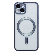 Чехол-накладка - SM027 SafeMag для "Apple iPhone 13" (blue) (232373)