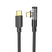 Кабель Type-C - Apple lightning Borofone BU39 Rio PD 20W 120см 3A  (black)