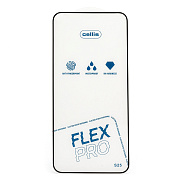 Защитное стекло Full Screen Cellis Flex Pro для "Samsung Galaxy S25/Samsung Galaxy S24" (black)