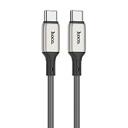 Кабель Type-C - Type-C Hoco X66 60W 100см 3A  (gray)