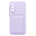 Чехол-накладка - SC337 с картхолдером для "Samsung Galaxy A56 5G" (light violet) (239429)