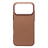 Чехол-накладка - MosBros (PC)  для "Apple iPhone 17 Pro Max" (J298) (brown)