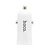 Адаптер Автомобильный с кабелем Hoco Z12 2USB/5V/2.4A +micro USB (white)