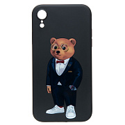 Чехол-накладка - SC307 для "Apple iPhone XR" (001) (black)