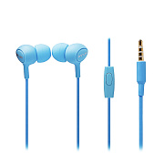 Проводные наушники с микрофоном внутриканальные Misoo G10 Jack 3,5  (blue)