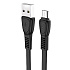 Кабель USB - micro USB Hoco X40 Noah Charging 12W 100см 2,4A  (black)