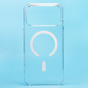 Чехол-накладка - PC Clear Case SafeMag для "Apple iPhone 17 Pro Max" (transparent) (240604)