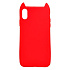 Чехол-накладка - SC129 для "Apple iPhone XS Max" (red) ..