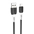 Кабель USB - Apple lightning Hoco X82 12W 100см 2,4A  (black)