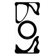 Чехол-накладка - SMZ08 Glassy SafeMag для "Samsung Galaxy S25 Ultra" (black)