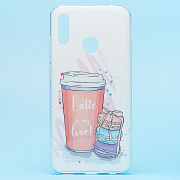 Чехол-накладка - PC069 для "Huawei Honor 10 Lite/P Smart 2019" (white) (008) (211465)