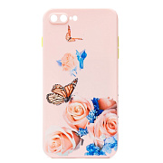 Чехол-накладка - SC246 для "Apple iPhone 7 Plus/iPhone 8 Plus" (006) (light pink)