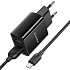 Адаптер Сетевой с кабелем Borofone BA53A Powerway 2USB 2,1A/10W (USB/Micro USB) (black)