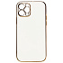Чехол-накладка - SC301 для "Apple iPhone 12 Pro" (white) (208145)