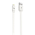 Кабель USB - Apple lightning Hoco X5 Bamboo (повр. уп.) 12W 100см 2,4A  (white)