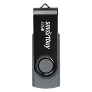 Флэш накопитель USB 32 Гб Smart Buy Twist Dual Type-C/Type-A 3.0/.3.1 (black)