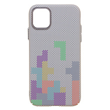 Чехол-накладка Luxo Creative PC для "Apple iPhone 11" (M036) (silver)