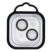 Защитное стекло для камеры - СG06 для "Apple iPhone 15/15 Plus" (black)