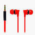 Проводные наушники внутриканальные Music Level ML-200 тех. упаковка Jack 3,5  (red)