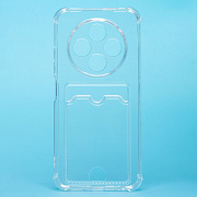 Чехол-накладка - SC276 с картхолдером для "Tecno Spark 30C 4G" (transparent) (237706)