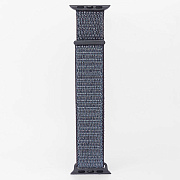 Ремешок - ApW22 Apple Watch 38/40/41 mm спорт текстиль липучка (gray)