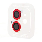Защитное стекло для камеры - CG03 для "Apple iPhone 12" (red)