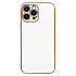 Чехол-накладка - SC301 для "Apple iPhone 13 Pro Max" (white) (208161)