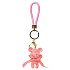 Брелок - trinket "Медведь"01 (pink)