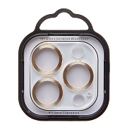 Защитное стекло для камеры - СG05 для "Apple iPhone 13 Pro/13 Pro Max" (gold)