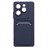Чехол-накладка - SC337 с картхолдером для "TECNO Spark 20 Pro 5G" (dark blue) (234022)