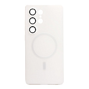 Чехол-накладка - SM020 Matte SafeMag для "Samsung Galaxy S25 Ultra" (white)