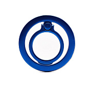 Держатель кольцо (Ring) Popsockets SafeMag металлическое (dark blue)