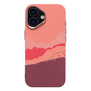 Чехол-накладка - MosBros (PC) для "Apple iPhone 17" (G48) (brown/beige) (242749)