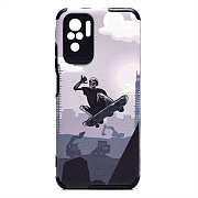 Чехол-накладка - SC310 для Xiaomi Redmi Note 10/Redmi Note 10S" (001) (black)