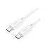 Кабель Type-C - Type-C Hoco X88 PD 60W 200см 3A  (white)