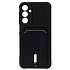 Чехол-накладка - SC304 с картхолдером для "Samsung Galaxy A25 5G" (black) (227445)