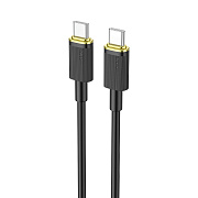 Кабель Type-C - Type-C Hoco U109 PD 100W 120см 5A  (black)