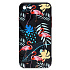 Чехол-накладка - SC256 для "Apple iPhone 7/iPhone 8/iPhone SE 2020" (002) (black)