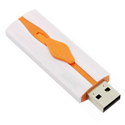 Флэш накопитель USB 8 Гб Smart Buy Comet (white/orange)