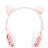 Bluetooth-наушники полноразмерные - Cat X-72M (pink)
