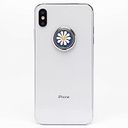 Держатель кольцо (Ring) - PS16 (silver ring/blue) (silver/blue)