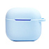 Чехол - Soft touch для кейса "AirPods (4-го поколения)" (light blue)