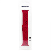 Ремешок - ApW24 Apple Watch 38/40/41 mm силикон (red)
